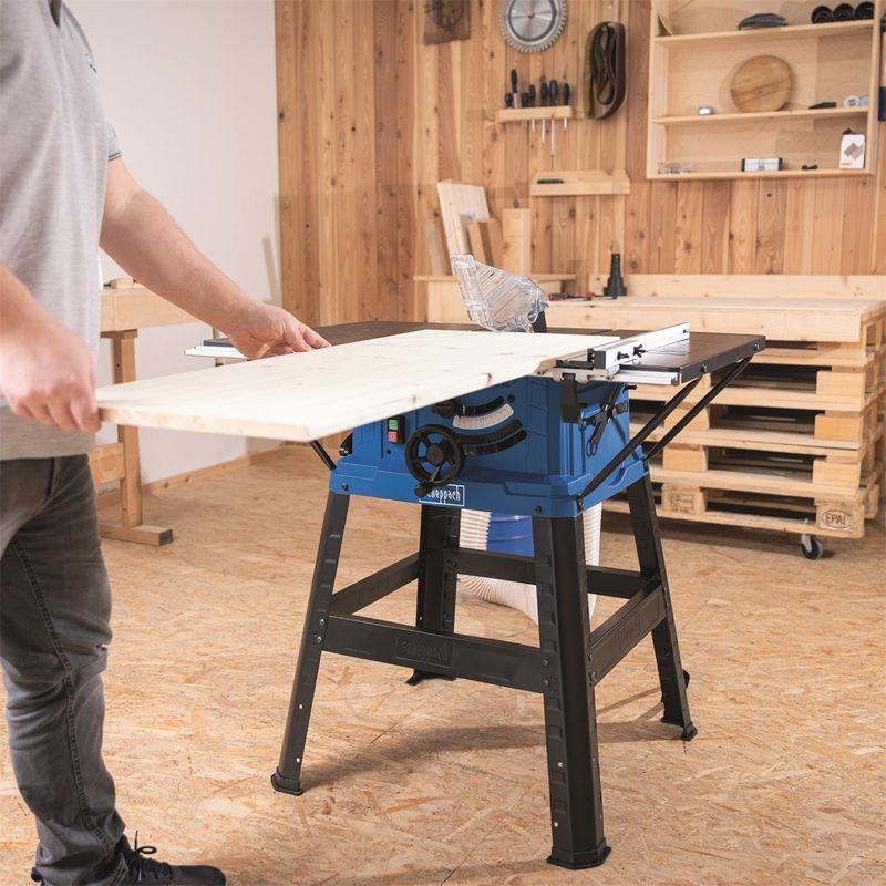 SCHEPPACH HS 254 STOLOVÁ PILA + KOTOUČ PRO JEMNÉ ŘEZY (48 ZUBŮ) - STOLNÍ PILY - ELEKTRICKÉ NÁŘADÍ