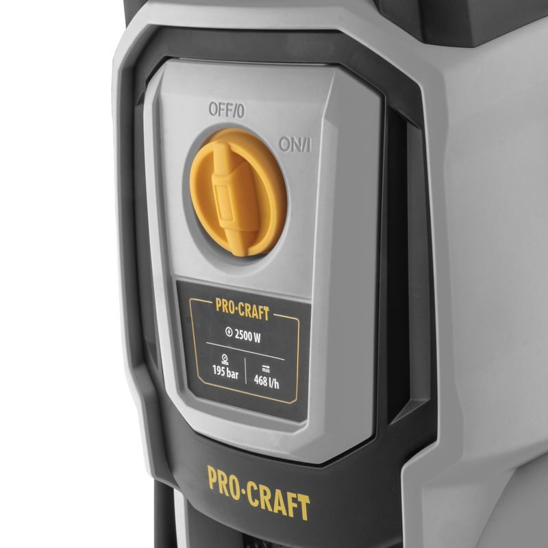 VYSOKOTLAKÝ ČISTIČ PROCRAFT CW2.5/195, 195BAR | CW2.5/195 PROCRAFT - TLAKOVÉ MYČKY ELEKTRICKÉ - ZAHRADA