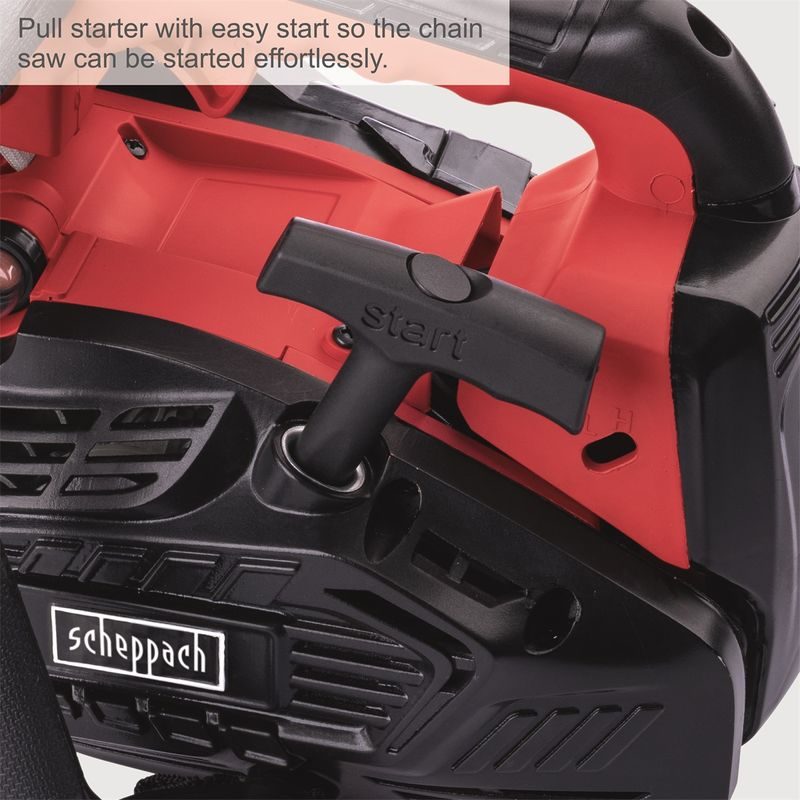 SCHEPPACH PCS 26 ŘETĚZOVÁ VYVĚTVOVACÍ PILA S BENZINOVÝM MOTOREM 25 CCM - PROŘEZÁVACÍ PILY - ZAHRADA