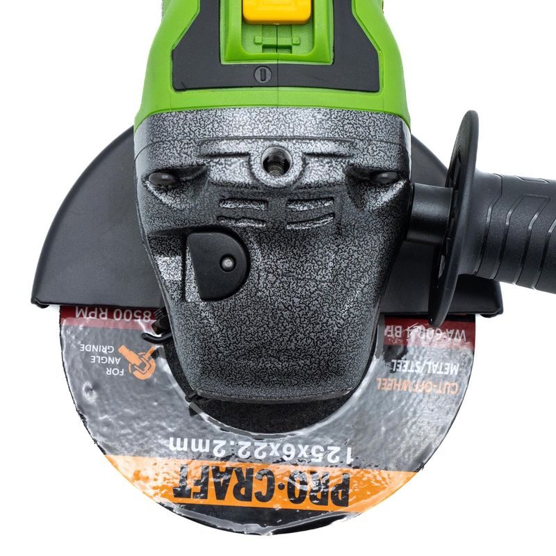 AKU BRUSKA PROCRAFT PWA216, BEZ AKU BATERIÍ | PWA216 BB PROCRAFT - AKU UHLOVÉ BRUSKY - AKU NÁŘADÍ