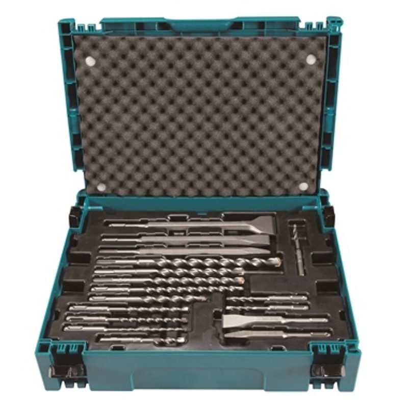 MAKITA B-53877 - SADA VRTÁKŮ A SEKÁČŮ SDS-PLUS 17 KS V MAKPACU - SADY VRTÁKŮ SDS PLUS - PŘÍSLUŠENSTVÍ