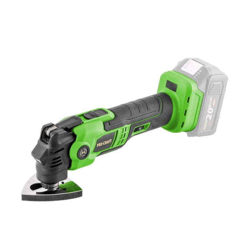 AKU MULTIFUNKČNÍ OSCILAČNÍ BRUSKA PMT22BB PROCRAFT (BEZ BATERIE A NABÍJEČKY) | PMT22BB PROCRAFT - AKU MULTIFUNKČNÍ BRUSKY (MULTITOOL) - AKU NÁŘADÍ