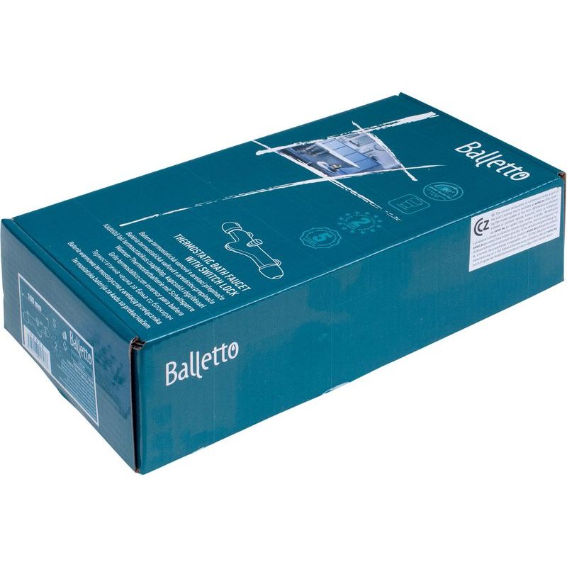 VITTORIA BATERIE TERMOSTATICKÁ VANOVÁ, 100MM, 72026 - VANOVÉ BATERIE - SANITA