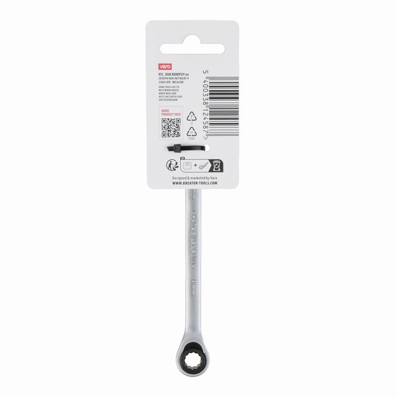 KREATOR KRTH30501 OBOUSTRANNÝ KLÍČ OČKO-RÁČNA/OTEVŘENÝ 8 MM - KLÍČE OČKO-RÁČNA/OTEVŘENÝ - RUČNÍ NÁŘADÍ