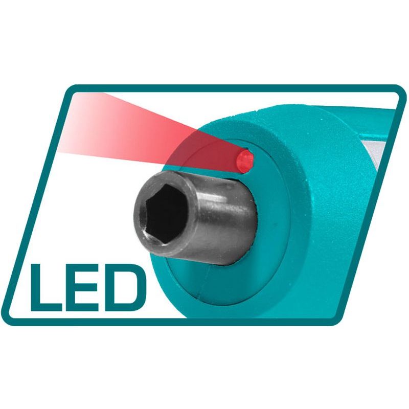 TOTAL ŠROUBOVÁK AKU MINI, 4V, USB NABÍJENÍ, SE SADOU BITŮ, TSDLI04062 - AKU ŠROUBOVÁK 3,6 - 10.8 V - AKU NÁŘADÍ