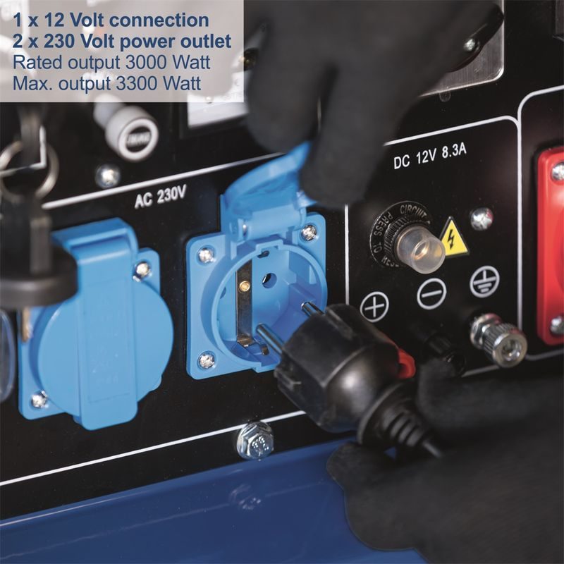 SCHEPPACH SG 5200 D DIESELOVÁ ELEKTROCENTRÁLA 5 000 W S REGULACÍ AVR - NAFTOVÉ ELEKTROCENTRÁLY - ELEKTROCENTRÁLY