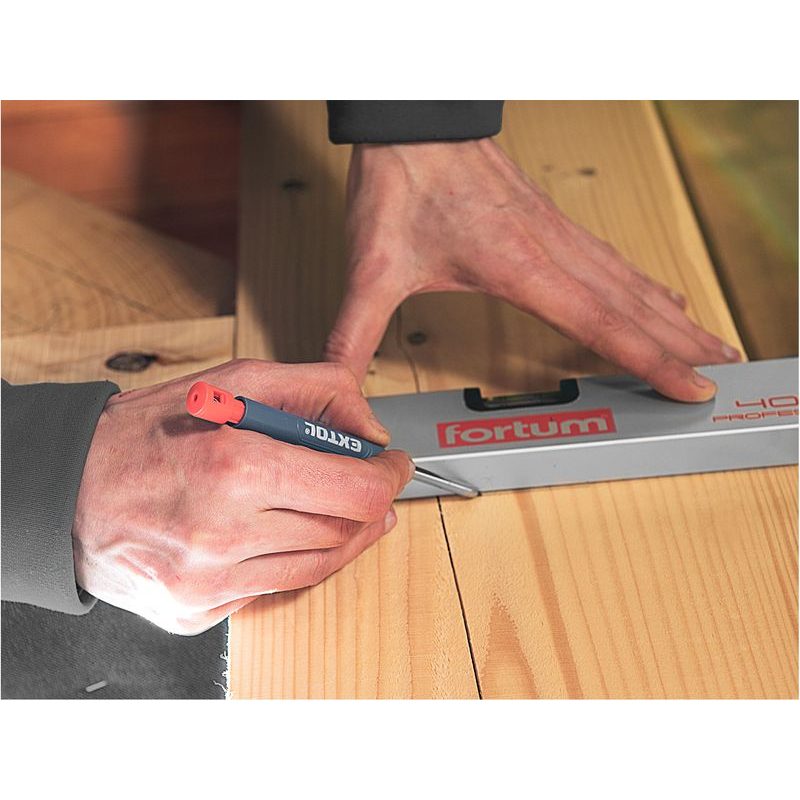 EXTOL PREMIUM TUŽKA-ZNAČKOVAČ S POUZDREM A VYMĚNITELNOU TUHOU, O 2,8MM TVRDOST HB, 8853007 - TUŽKY A POPISOVAČE - DÍLNA A GARÁŽ