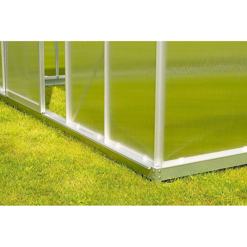 SKLENÍK GREENHOUSE, ALU, PC 6 MM, 250X370X195CM - SKLENÍK, FOLIOVNÍK - ZAHRADA