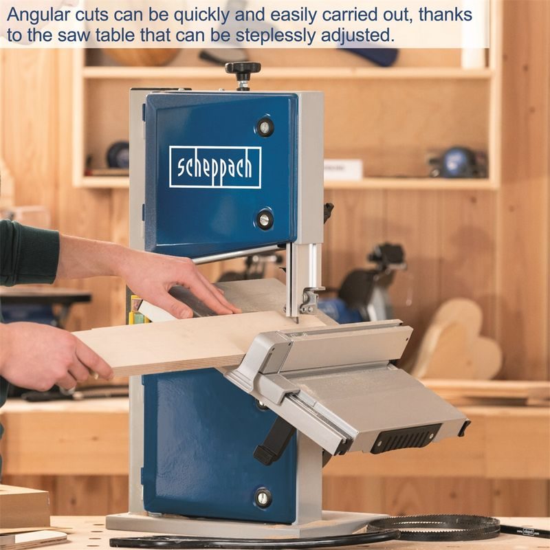 SCHEPPACH HBS 30 PÁSOVÁ PILA - PÁSOVÉ PILY NA DŘEVO - DŘEVOOBRÁBĚCÍ STROJE