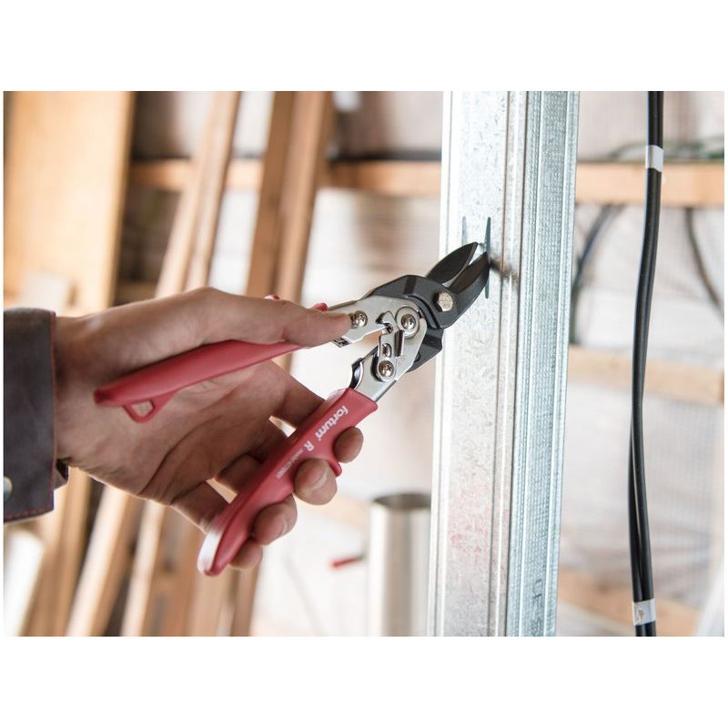 FORTUM NŮŽKY NA PLECH PŘEVODOVÉ, 255MM, ROVNÉ, CRMOV, 4770902 - NŮŽKY NA PLECH - RUČNÍ NÁŘADÍ