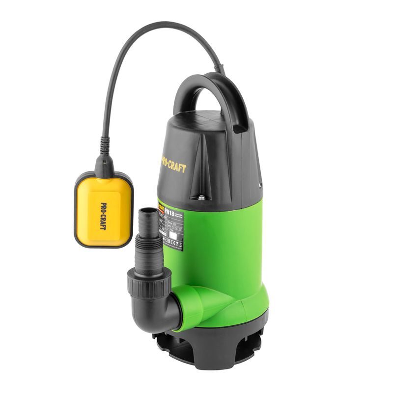 PONORNÉ VODNÍ KALOVÉ ČERPADLO PROCRAFT PN18 | PN18 PROCRAFT - KALOVÁ ČERPADLA - ZAHRADA