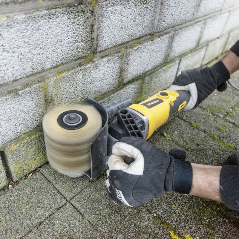 POWERPLUS POWX0497 VÁLCOVÁ SATINAČNÍ BRUSKA 1400W - KARTÁČOVÉ, VÁLCOVÉ SATINAČNÍ BRUSKY - ELEKTRICKÉ NÁŘADÍ