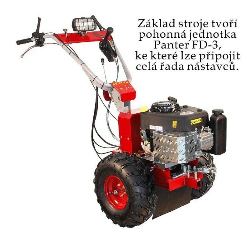 DAKR  POHON.JEDN. FD-3 500CM3 + SEK.RZS 121 KOMPLET - BUBNOVÉ SEKAČKY - ZAHRADA