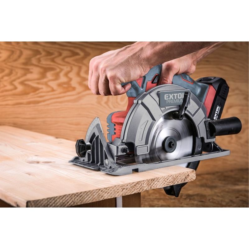 EXTOL PREMIUM PILA KOTOUČOVÁ AKU SHARE20V, 165MM, 20V LI-ION, 2AH, 8891822 - PILY DO 165MM - AKU NÁŘADÍ