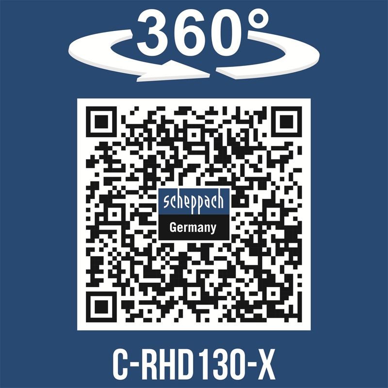 SCHEPPACH C-RHD130-X AKU 20 V IXES VRTACÍ KLADIVO SDS PLUS 3V1 S PŘÍKLEPEM, KUFREM A PŘÍSLUŠENSTVÍM (BEZ BATERIE A NABÍJEČKY) - AKU VRTACÍ, SEKACÍ A KOMBINOVANÁ KLADIVA - AKU NÁŘADÍ