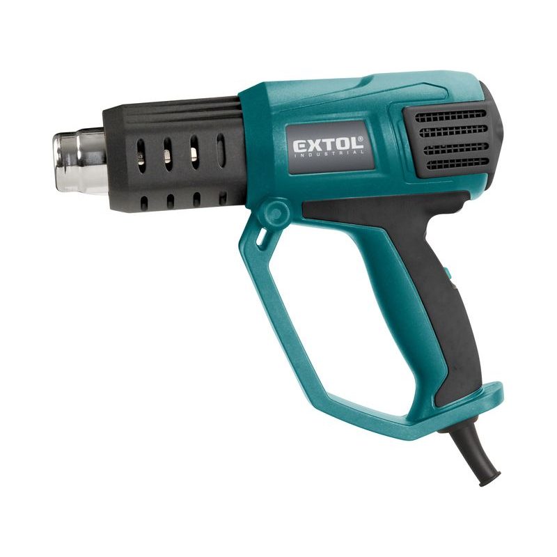 EXTOL INDUSTRIAL PISTOLE HORKOVZDUŠNÁ S PLYNULOU REGULACÍ TEPLOTY A PROUDU VZDUCHU, 2000W, 8794800 - HORKOVZDUŠNÉ PISTOLE - ELEKTRICKÉ NÁŘADÍ