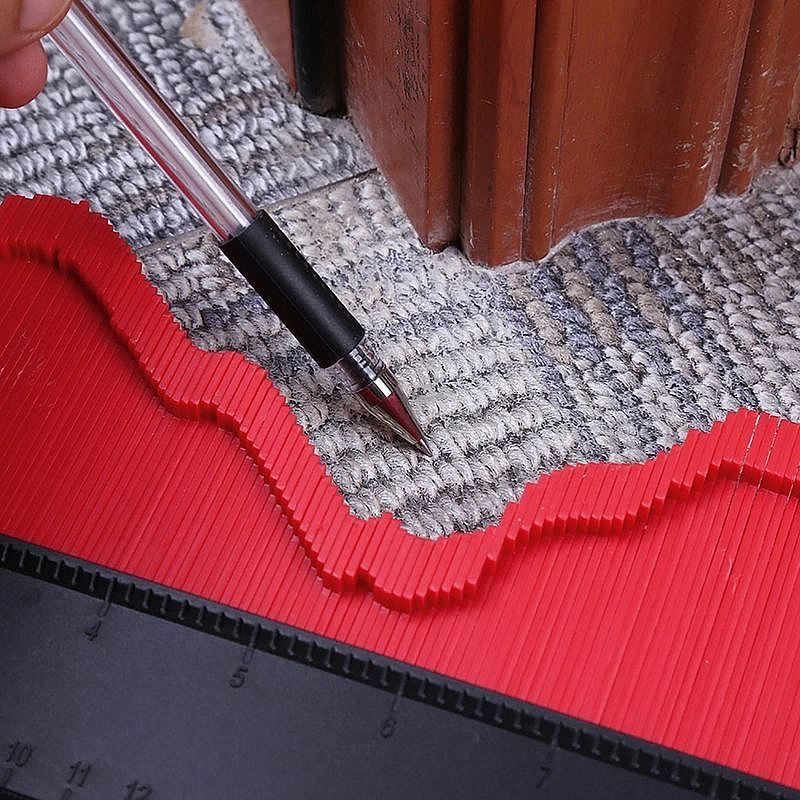 ŠABLONA DG680, 125X101MM, S UZAMKNUTÍM, POMŮCKA NA OBKRESLENÍ TVARŮ - ŘEZAČKY OBKLADŮ A DLAŽBY + PŘÍSLUŠENSTVÍ - STAVEBNÍ TECHNIKA