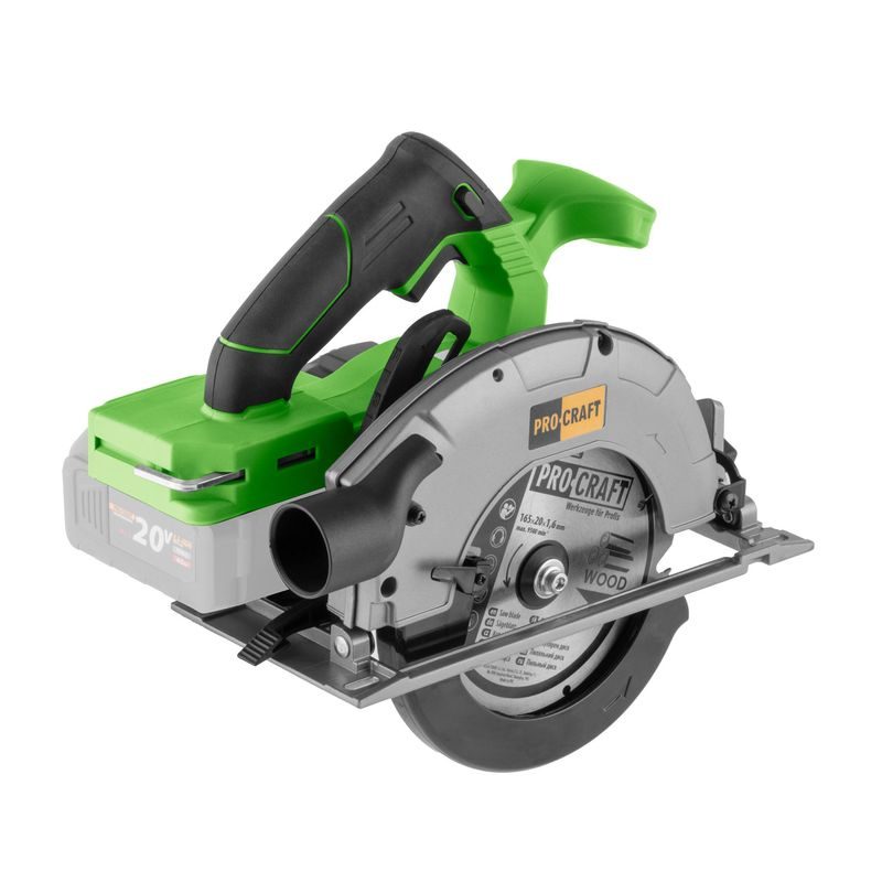 AKU KOTOUČOVÁ PILA PROCRAFT PCA24BB (BEZ BATERIE A NABÍJEČKY) | PCA24BB PROCRAFT - PILY DO 165MM - AKU NÁŘADÍ