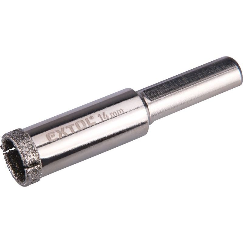 EXTOL PREMIUM KORUNKA VYKRUŽOVACÍ DIAMANTOVÁ NA SKLO A KERAMIKU, O 14MM, 8801981 - VRTÁKY DO SKLA A KERAMIKY - PŘÍSLUŠENSTVÍ