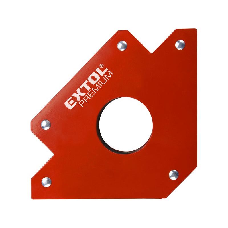 EXTOL PREMIUM MAGNET-ÚHELNÍK SVAŘOVACÍ, 45°-90°-135°, NOSNOST DO 34KG, 8815190 - PINZETY A MAGNETICKÉ DRŽÁKY - RUČNÍ NÁŘADÍ
