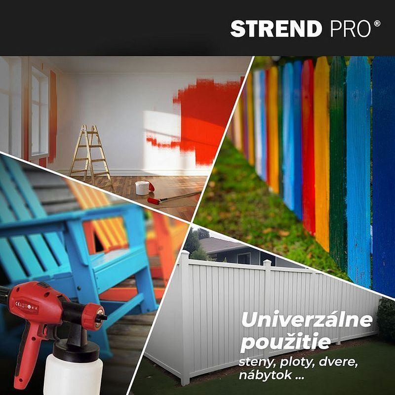 ELEKTRICKÁ STŘÍKACÍ PISTOLE JS-FB17AII, 650W, 800ML, S KOMPRESOREM - STŘÍKACÍ PISTOLE ELEKTRICKÉ - ELEKTRICKÉ NÁŘADÍ