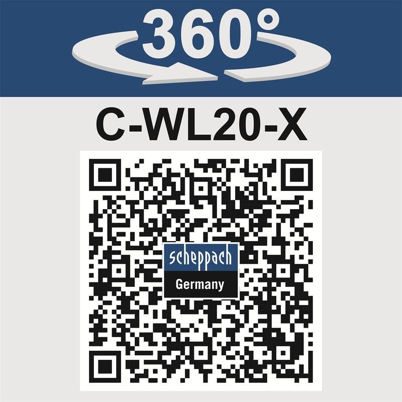 SCHEPPACH C-PS100-X-SET S 20 V IXES AKU PROŘEZÁVACÍ PILA + 2AH BATERIE + NABÍJEČKA 2,4 A - PROŘEZÁVACÍ PILY - ZAHRADA