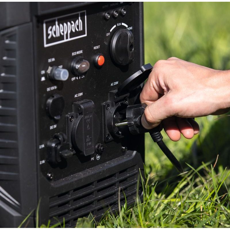 SCHEPPACH SG 3500I INVERTOROVÁ ELEKTROCENTRÁLA 3500 W - INVERTOROVÉ ELEKTROCENTRÁLY - ELEKTROCENTRÁLY