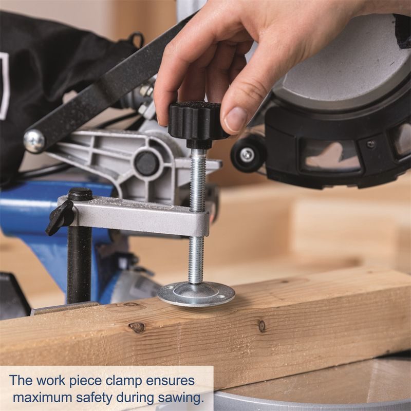 SCHEPPACH HM 216 POKOSOVÁ PILA S POTAHEM A LASEREM + 2. KOTOUČ - POKOSOVÉ PILY - ELEKTRICKÉ NÁŘADÍ