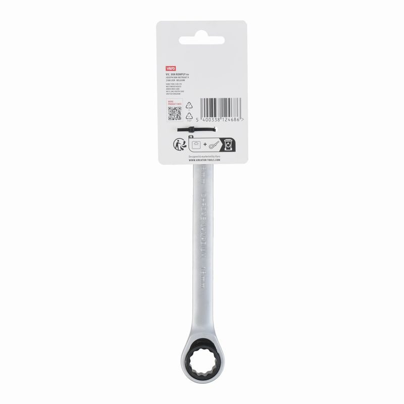 KREATOR KRTH30511 OBOUSTRANNÝ KLÍČ OČKO-RÁČNA/OTEVŘENÝ 18 MM - KLÍČE OČKO-RÁČNA/OTEVŘENÝ - RUČNÍ NÁŘADÍ
