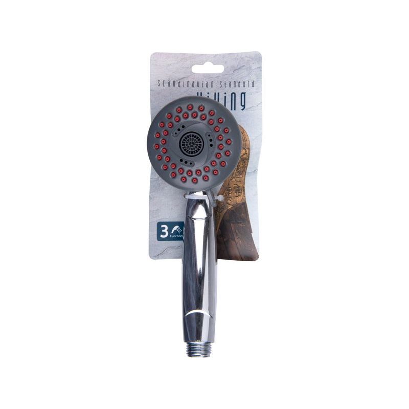 VIKING HLAVICE SPRCHOVÁ, 3 FUNKCE, 70MM, CHROM, 630032 - PŘÍSLUŠENSTVÍ - SANITA