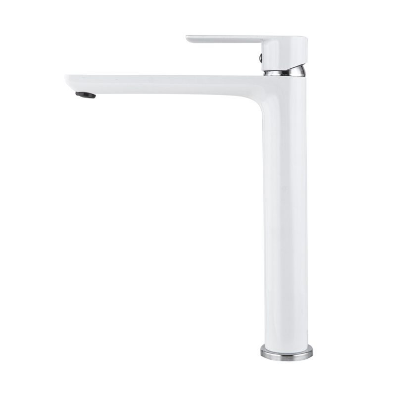 UMYVADLOVÁ BATERIE MIXXUS PREMIUM ALEX 001 HIGH (NUT) WHITE-CHROME, BÍLÝ-CHROM | ALEX 001 HIGH (NUT) WHITE-CHROME PROCRAFT - UMYVADLOVÉ BATERIE - SANITA