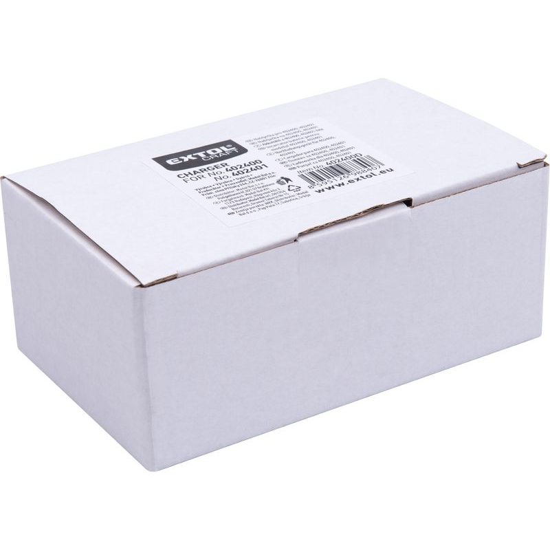 EXTOL CRAFT NABÍJEČKA, PRO 12V LI-ION BATERIE, 402400D - NABÍJEČKY PRO EXTOL - NÁHRADNÍ DÍLY