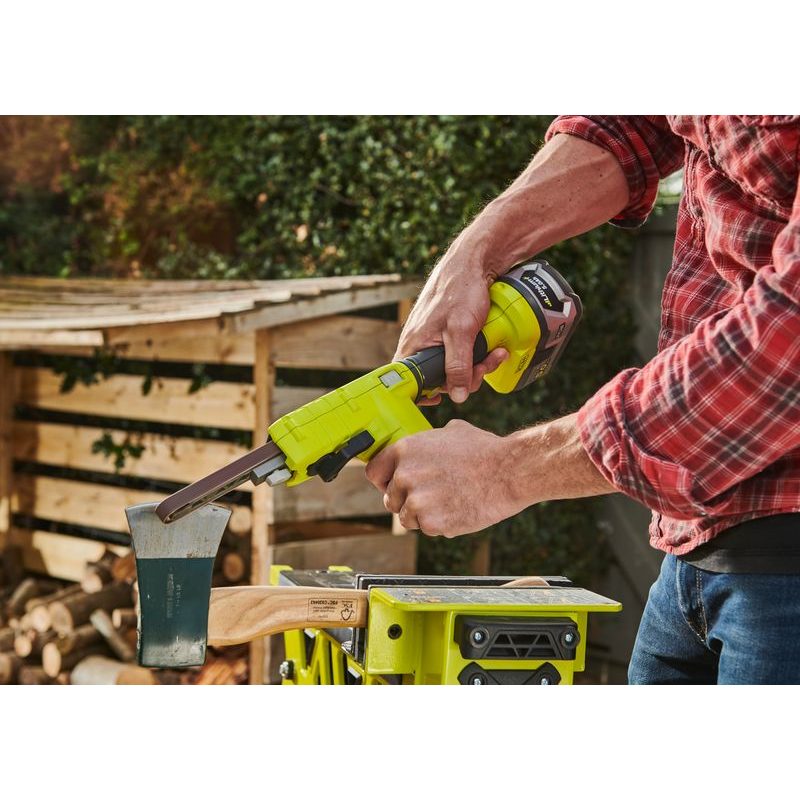 RYOBI R18PF-0 AKU 18 V PÁSOVÁ BRUSKA ONE+ (BEZ BATERIE A NABÍJEČKY) - ZNAČKA RYOBI - ELEKTRICKÉ NÁŘADÍ