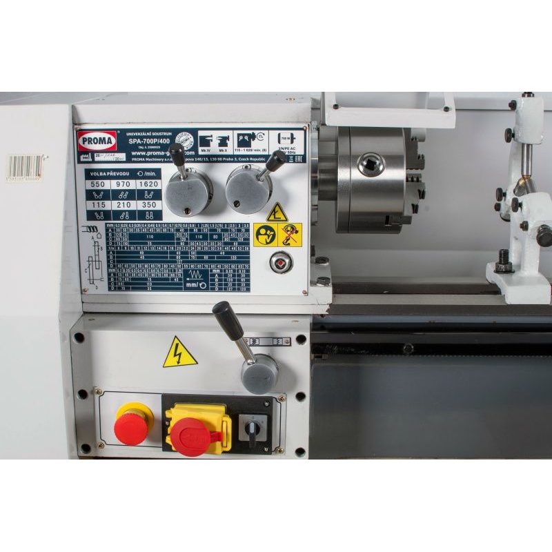 SPA-700P/400 - SOUSTRUH NA KOV - SOUSTRUHY - KOVOOBRÁBĚCÍ STROJE