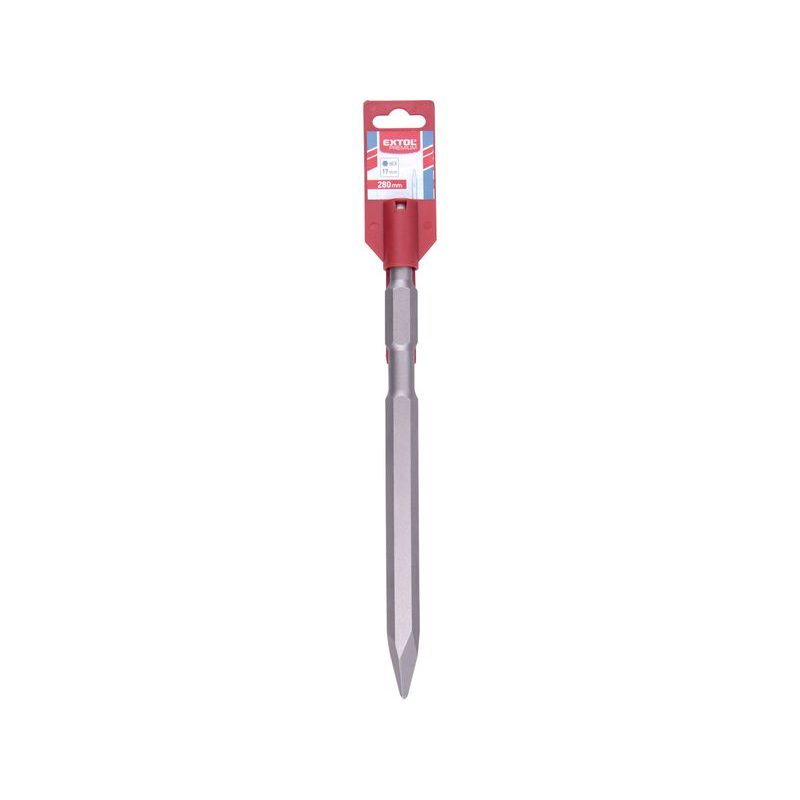 EXTOL PREMIUM SEKÁČ ŠPIČATÝ HEX 17, 280MM, 8801588 - SEKÁČE HEX 17 MM - PŘÍSLUŠENSTVÍ