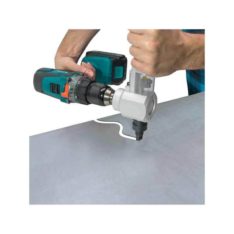 EXTOL PREMIUM NÁSTAVEC NA VRTAČKU 2FUNKČNÍ, K STŘÍHÁNÍ PLECHU/ŘEZÁNÍ DŘEVA, 8813654 - NŮŽKY NA PLECH - RUČNÍ NÁŘADÍ