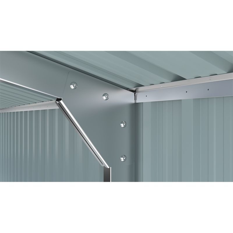 RIWALL PRO RMCG 20X13 ANTHRACITE KOVOVÁ GARÁŽ 3,8 X 6 M SE SEDLOVOU STŘECHOU ANTRACIT - PŘÍSTŘEŠKY VCHODOVÉ, PRO AUTA - DŮM A DOMÁCNOST, ELEKTRO..