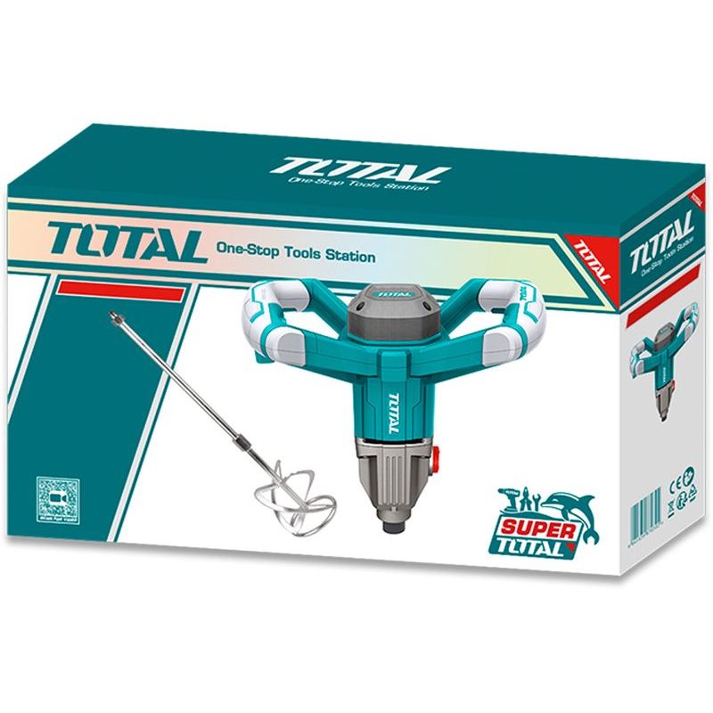 TOTAL MÍCHADLO STAVEBNÍCH SMĚSÍ, 1400W, TD614006 - ZNAČKA TOTAL - ELEKTRICKÉ NÁŘADÍ