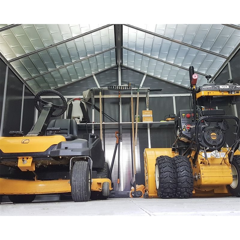 PALRAM - CANOPIA YUKON 11' X 9' ANTRACIT HEAVY DUTY PROSTORNÝ DOMEK S MOŽNOSTÍ DALŠÍHO ROZŠÍŘENÍ (ZÁKLADNÍ MODUL) - ZAHRADNÍ DOMKY - DŮM A DOMÁCNOST, ELEKTRO..