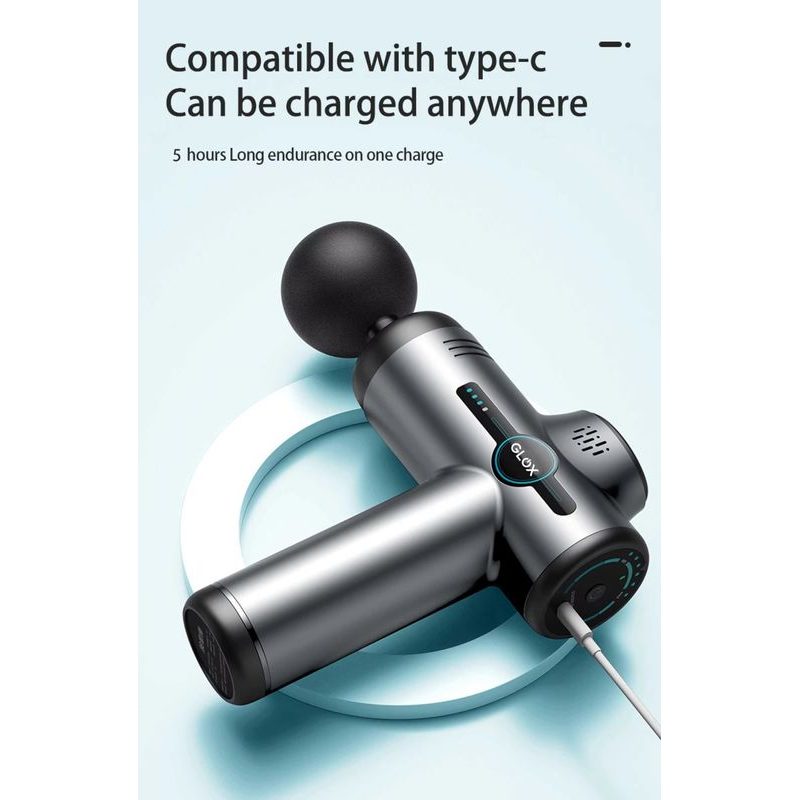 GLOX GLOXV1S MASÁŽNÍ PISTOLE MINI - DOPLŇKY A VYCHYTÁVKY - DŮM A DOMÁCNOST, ELEKTRO..