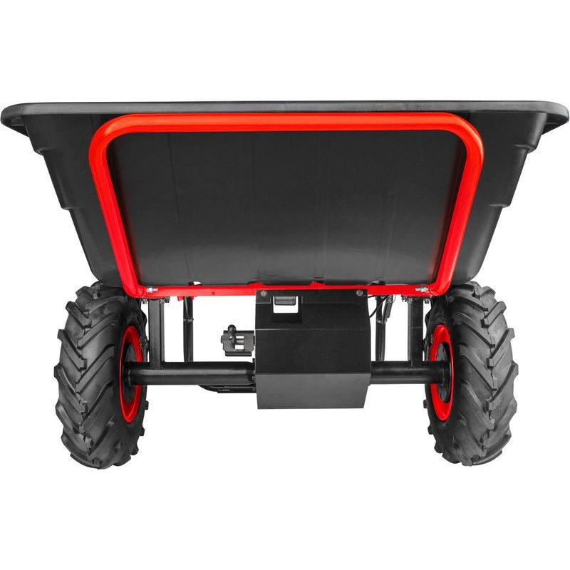 EXTOL PREMIUM DVOUKOLÁK NÁKLADNÍ S PŘEVODOVKOU AKU, 400KG, 225L, 40V LI-ION, 6AH, 8891592 - AKU KOLEČKA, MOTÚČKA - STAVEBNÍ TECHNIKA