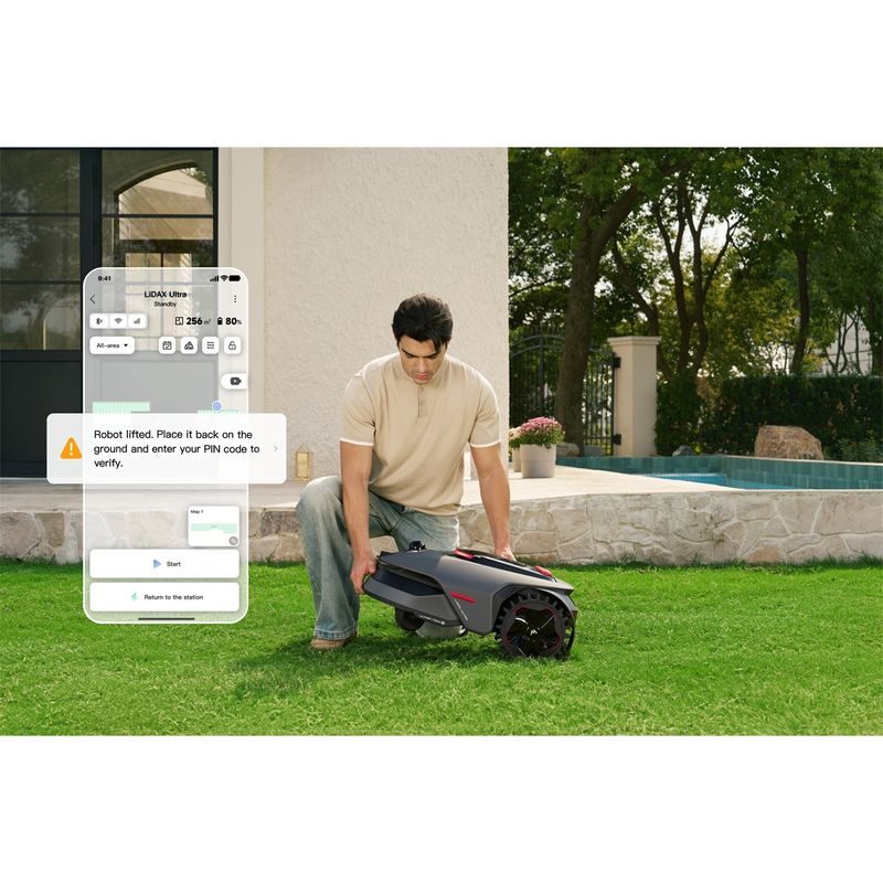 MOVA LIDAX ULTRA 1000 BEZDRÁTOVÁ ROBOTICKÁ SEKAČKA ( 1000 M2 ) - ROBOTICKÉ SEKAČKY - ZAHRADA