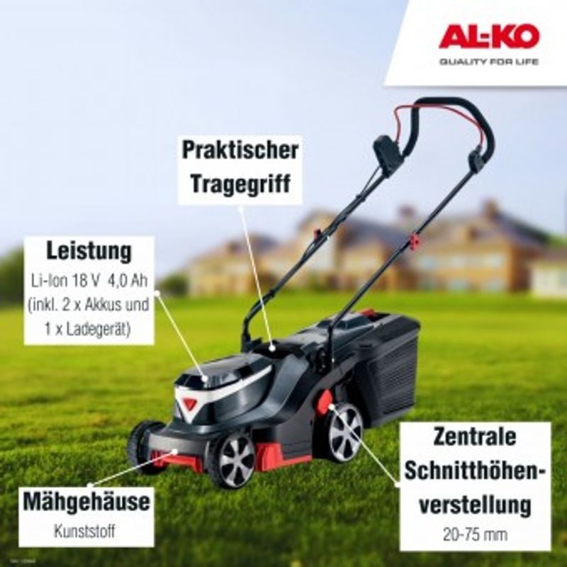 3.82 LI EASY 18V SET AL-KO - AKUMULÁTOROVÉ SEKAČKY - ZAHRADA