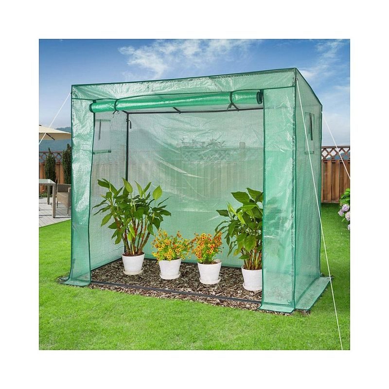 ZAHRADNÍ FÓLIOVNÍK 200X80X173/150CM, PAŘENIŠTĚ - SKLENÍK, FOLIOVNÍK - ZAHRADA