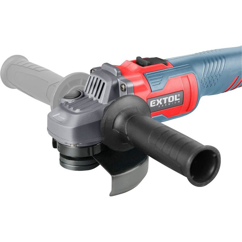 EXTOL PREMIUM BRUSKA ÚHLOVÁ AKU SHARE20V, 125MM, BRUSHLESS, BEZ BATERIE A NABÍJEČKY, 8891839 - AKU UHLOVÉ BRUSKY - AKU NÁŘADÍ