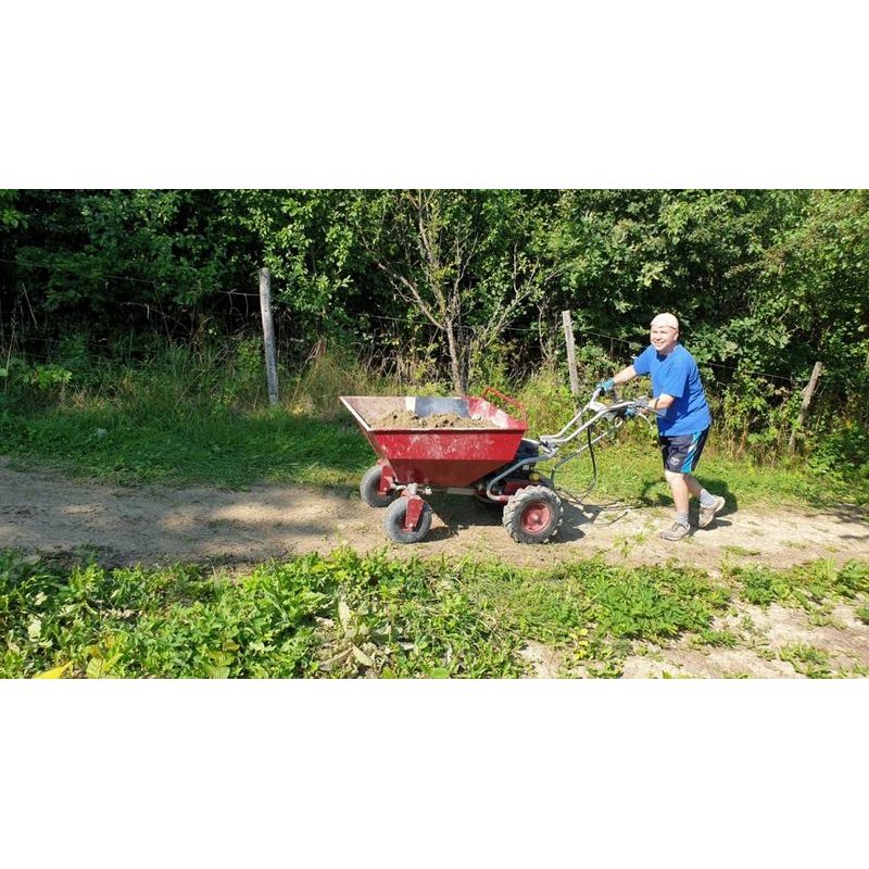 POHONNÁ JEDNOTKA PANTER FD2H L224 S ŘIDITELNÝM VOZÍKEM KOR220 - PARTNER - SESTAVY - ZAHRADA
