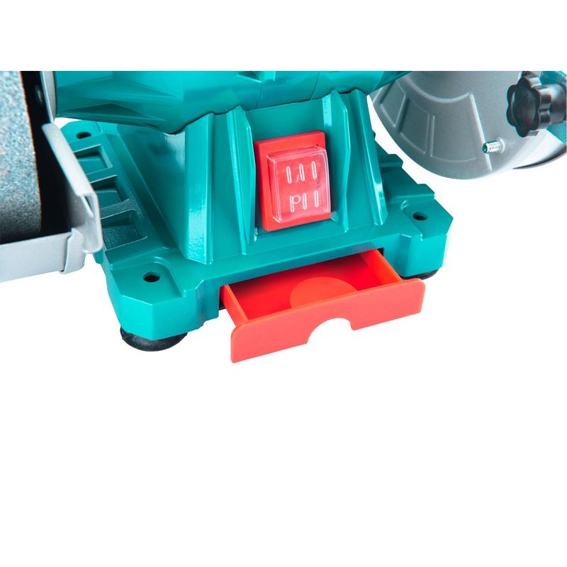 TOTAL BRUSKA STOLNÍ DVOUKOTOUČOVÁ, 150W, 150MM, INDUSTRIAL, TBG15015 - DVOUKOTOUČOVÉ BRUSKY - ELEKTRICKÉ NÁŘADÍ