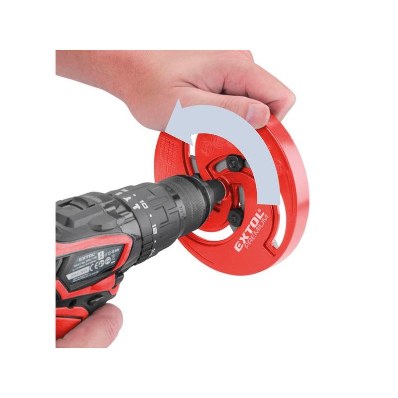 EXTOL PREMIUM VRTÁK/KORUNKA VYKRUŽOVACÍ NASTAVITELNÁ, O19-127MM, STOPKA O9MM, 8801610 - VRTÁKY, KORUNKY - PŘÍSLUŠENSTVÍ