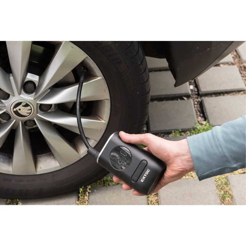 EXTOL PREMIUM KOMPRESOR AKU, 10,3BAR, USB NABÍJENÍ, 8891511 - AKU KOMPRESORY - AKU NÁŘADÍ