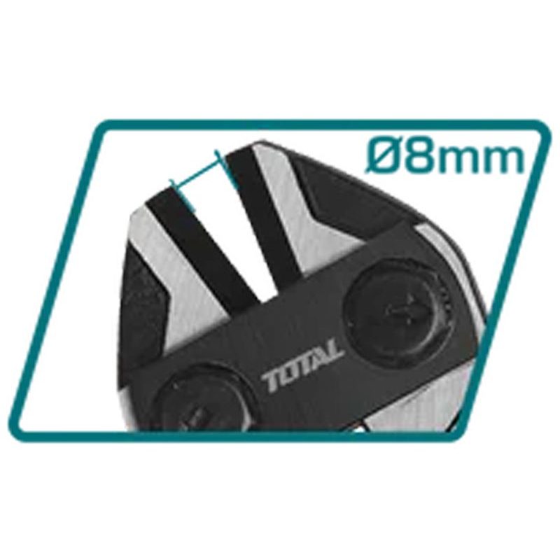 TOTAL KLEŠTĚ ŠTÍPACÍ PÁKOVÉ, INDUSTRIAL, 460MM/18", CRV, THT113186 - PÁKOVÉ KLEŠTĚ - RUČNÍ NÁŘADÍ